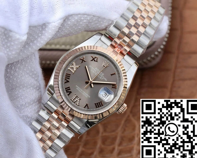 Factory Datejust GM Grey 36MM Dial M126231-0023 Rolex 1219